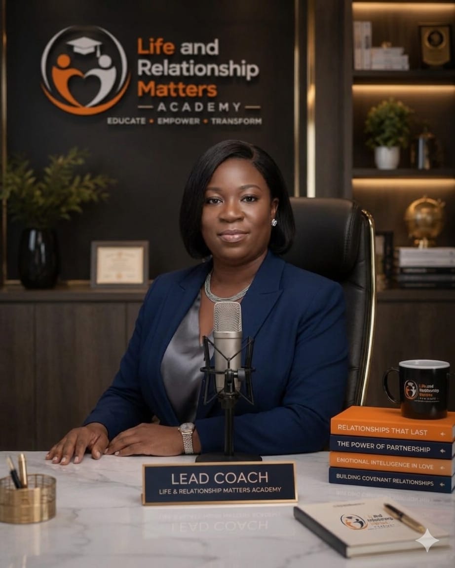 Praise Iworima, Lead Coach at Life & Relationship Matters Academy